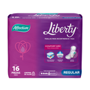 Toallas para Incontinencia Femenina Affective Liberty Regular 16 piezas