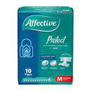 Pañal para adulto Affective Protect Talla Mediana 10 piezas