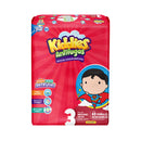 Pañal Kiddies Antifugas Talla 3 Mediano 80 pañales