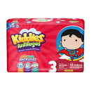 Pañal Kiddies Antifugas Talla 3 Mediano 44 pañales