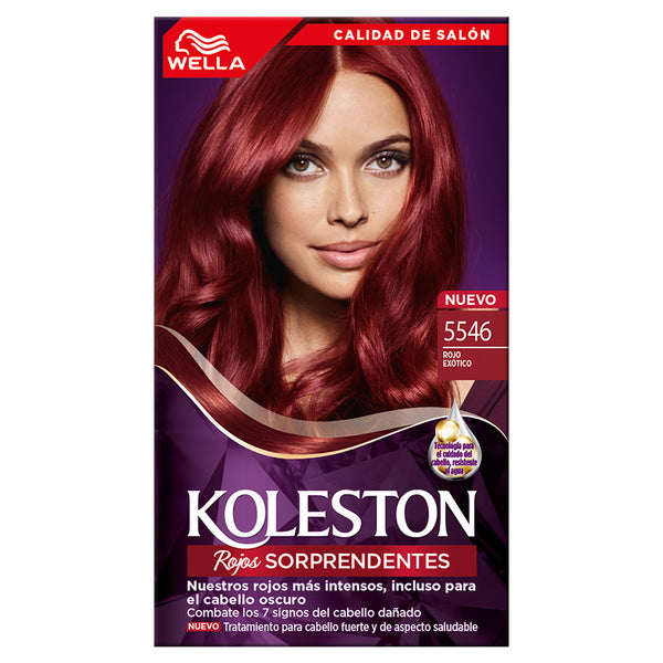 Tinte koleston rojo exotico no 5546
