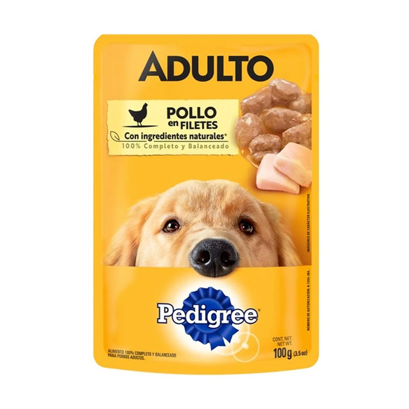 PEDIGREE PUPPY SOBRE ADULTO POLLO 100 GR