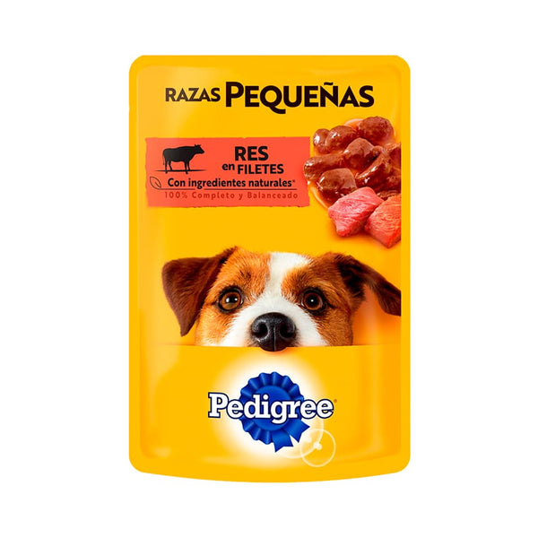 PEDIGREE PUPPY SOBRE RAZAS PEQUEÑAS RES 100 GR