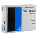 CICLOFERON TABLETAS 200mg CAJA CON 25
