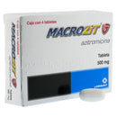 MACROZIT G TABLETAS 500mg CAJA CON 4