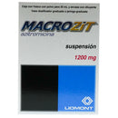 MACROZIT SUSPENSION 1200mg CAJA/FRASCO/DILUYENTE 30ml