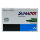 SUPRADOL INYECTABLE IM IV 60mg CAJA CON 3 AMPOLLETAS