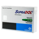 SUPRADOL INYECTABLE IM IV 60mg CAJA CON 3 AMPOLLETAS