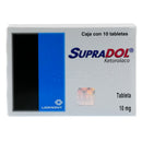 SUPRADOL TABLETAS 10mg CAJA CON 10