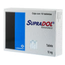 SUPRADOL TABLETAS 10mg CAJA CON 10