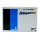 MACROZIT TABLETAS 500mg CAJA CON 3