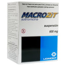 MACROZIT SUSPENSION 600mg CAJA/FRASCO/DILUYENTE 15ml