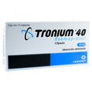 TRONIUM 40mg 14 CAPSULAS