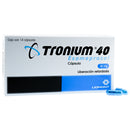 TRONIUM 40mg 14 CAPSULAS