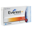 EVEREST-M TABLETAS MASTICABLES 4mg CAJA CON 30