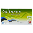 GLITACAR-1 TABLETAS 15mg CAJA CON 30