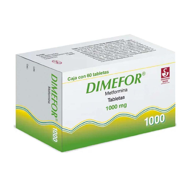 DIMEFOR 60 TABS 1000MG