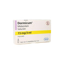 DORMICUM 15MG/3ML 5 AMPS  *G2*