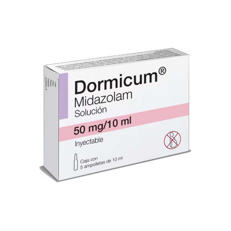 DORMICUM 5 AMPS 50MG/10ML *G2*