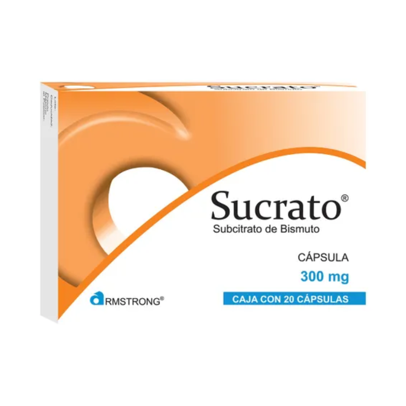 SUCRATO 20 CAPS 300MG BISMUTO / SUBCITRATO (PL)
