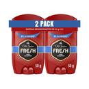 DESODORANTE OLD SPICE EN BARRA FRESH 50 GRAMOS X 2 PACK