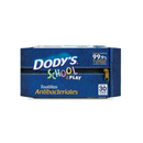 TOALLAS  ANTIBACTERIALES DODYS SCHOOL & PLAY CON 30 PIEZAS