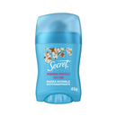 ANTITRANSPIRANTE SECRET BARRA INVISIBLE POWDER PROTECT COTTON 45 GRAMOS 2 PIEZAS