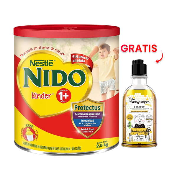 LECHE NIDO  KINDER 2.5 KILOGRAMOS