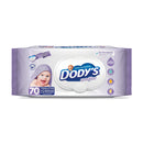 TOALLA HUMEDA DODYS SENSITIVE CON 70 PIEZAS