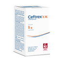 Ceftrex I.V 1 g - Ampolleta con solucion inyectable 10 ml (Ceftriaxona)