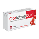 Coriatros Duo 16 mg / 12.5 mg - Caja con 28 tabletas (Candesartán y Hidroclorotiazida)