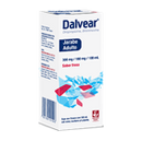 Dalvear Adulto 300 mg / 160 mg - Jarabe sabor fresa 120 ml (Dropropizina y Bromhexina)