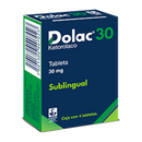 Dolac 30 mg - Caja con 4 tabletas sublingual (Ketorolaco)