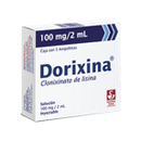Dorixina 100 mg - Caja con 5 ampolletas (Clonixinato de Lisina)