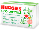 Pañal huggies eco protect unisex e1 40 piezas