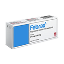 Febrax 275 mg / 300 mg - Caja con 15 tabletas (Naproxeno y Paracetamol)