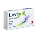 Levigrix 5 mg - Caja con 30 tabletas (Levocetirizina)