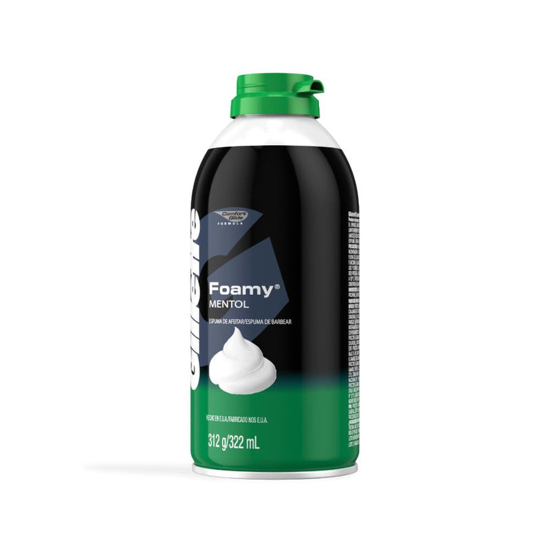 Espuma foamy mentol 312gr