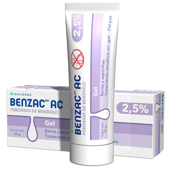 Benzac "ac" gel 2.5% 60gr