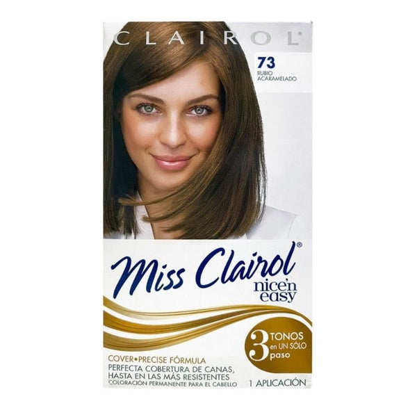 Tinte miss clairol rubio caramelo no 73