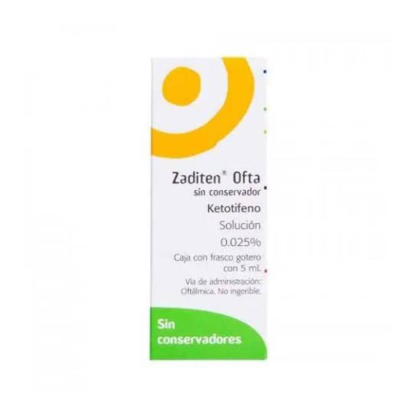 Zaditen oft 0.025% solucion 5ml
