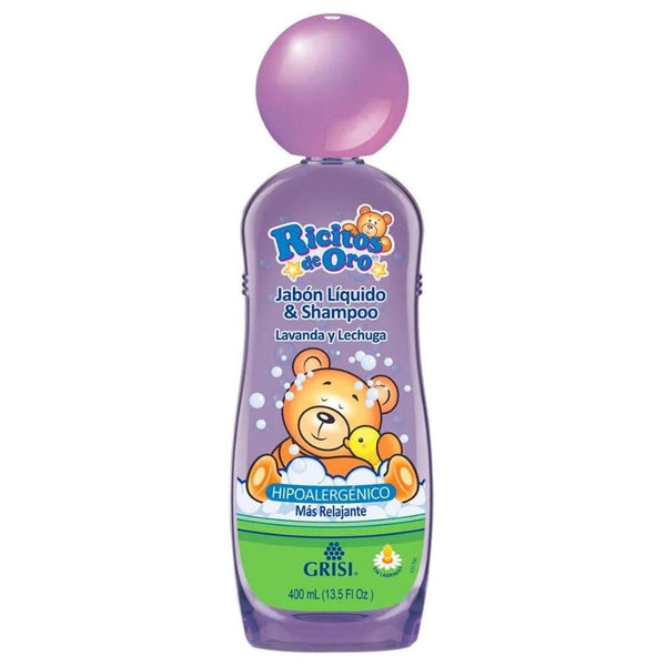 Jabon liquido ricitos de oro lavanda&lechuga 400ml