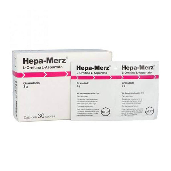 Hepa merz granulado 30 sobres 3gr