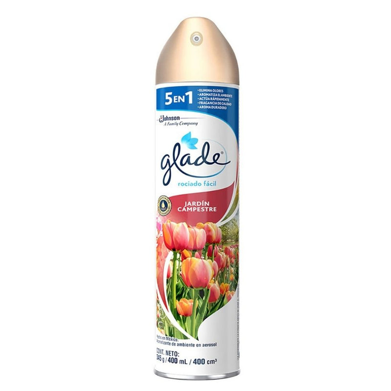 Glade aerosolucion campestre 360gr