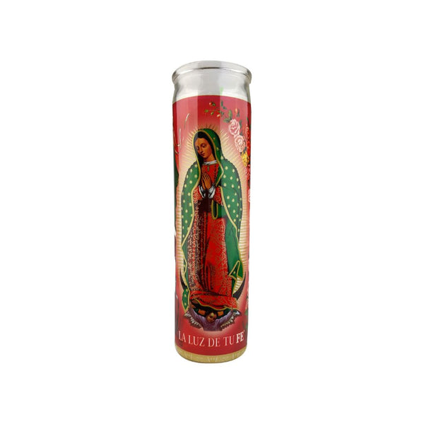 Veladora mcs virgen de gpe