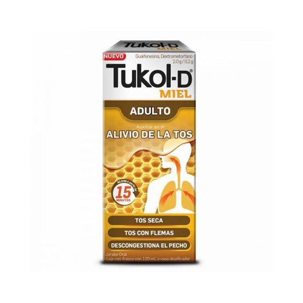 Tukol d jarabe adulto miel 120