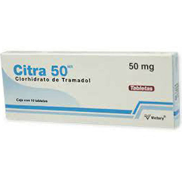 Tramadol 50mg tabletas con 10 (citra)