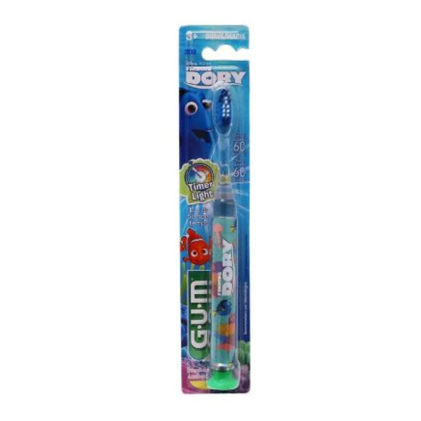 Gum cepillo dental infantil dory con luz