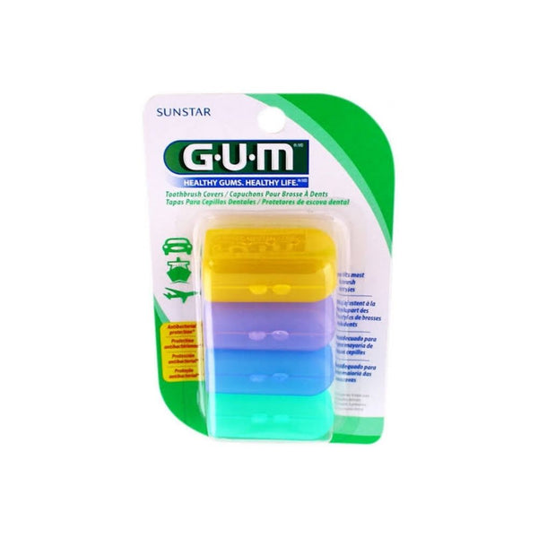 Capuchones para cepillo dental con 4