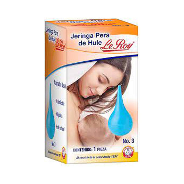 Jeringa pera de hule #3 leroy